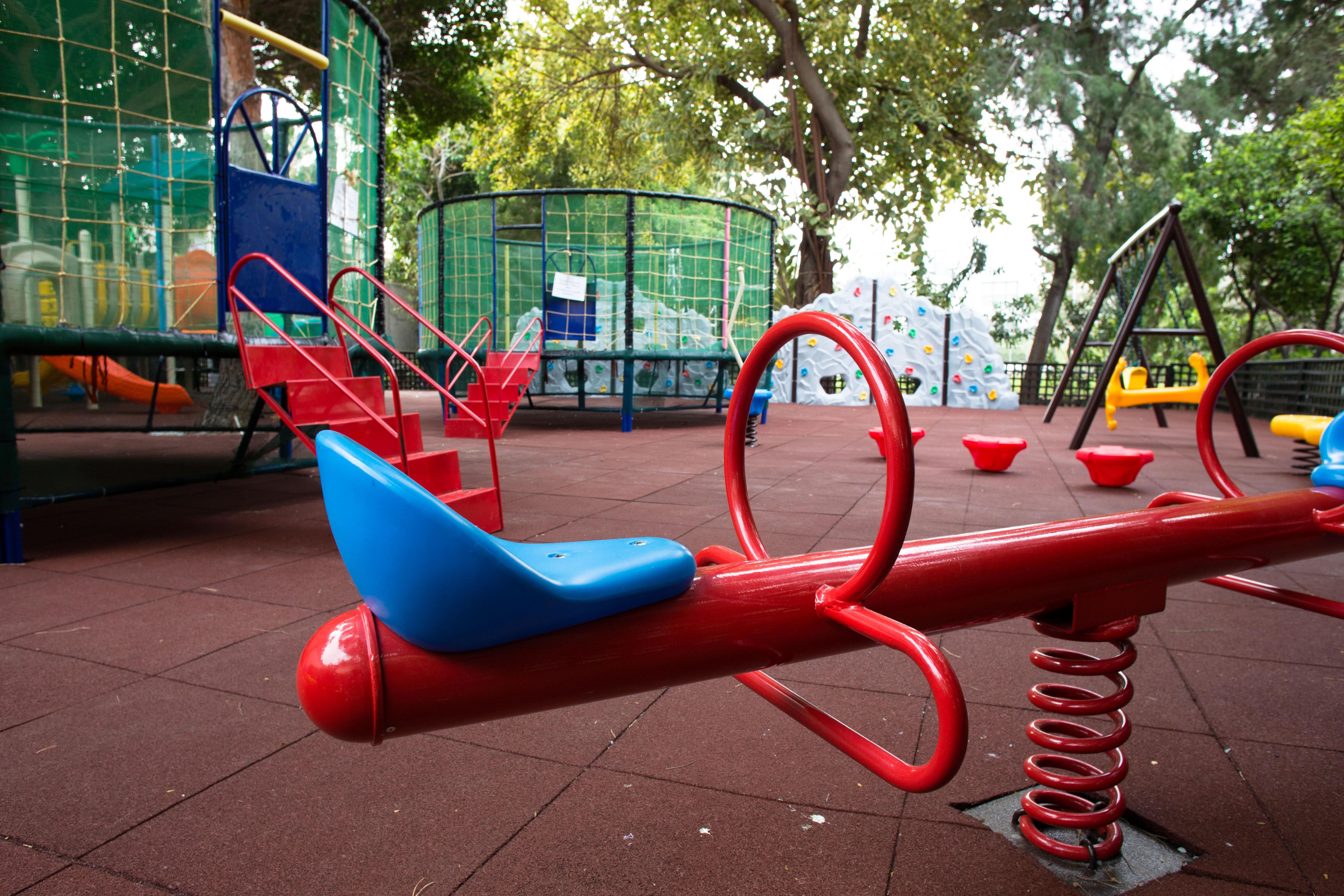 Almyra Hotel Paphos Bagian luar foto Playground in Madrid, Spain