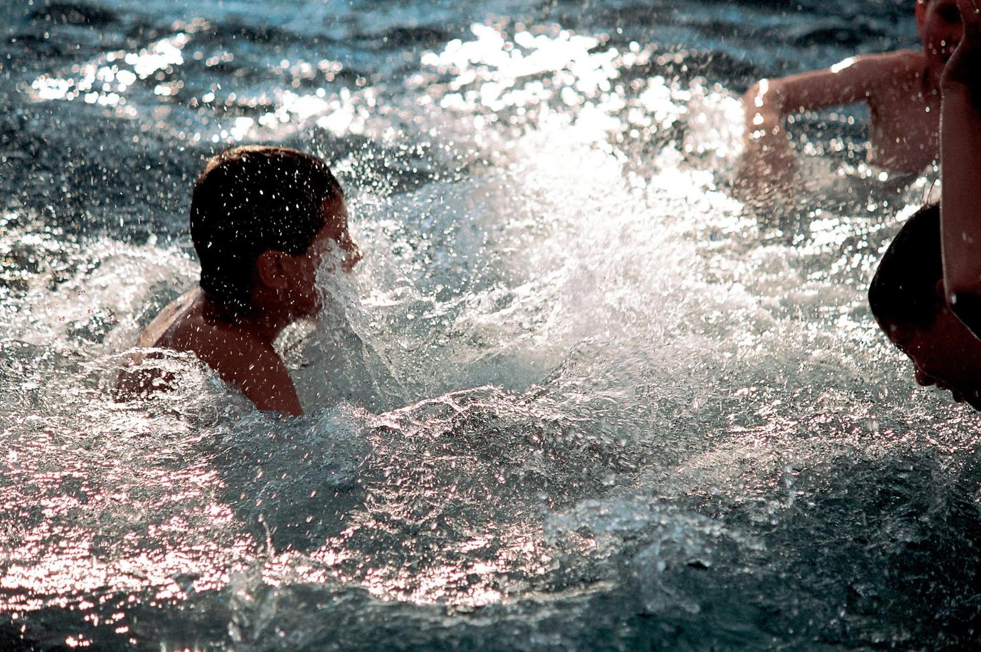 Almyra Hotel Paphos Bagian luar foto Swimming